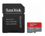 Memory cards SANDISK BY WESTERN DIGITAL  MEMORY MICRO SDHC 64GB UHS-I/SDSQUAB-064G-GN6IA SANDISK