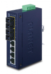 PLANET ISW-621TS15 network switch Unmanaged L2 Fast Ethernet (10/100) Blue