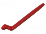 Wrench: ring | insulated,single sided,bent | 9mm | L: 160mm