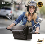 Mio | MiVue MP30 Dual 2.5K Rider Dash Cam | GPS (satellite)