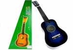 Helis&uuml;steemid ja tarvikud // Muusikariistad // Gitara Drewniana Klasyczna z Kostką Niebieska 60 cm
