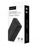 20 000 mAh laadija - aku | Akupank | USB-C, mikro-USB, 2xUSB-A