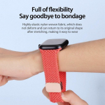 Strap Dux Ducis DUX DUCIS strap MIXTURE PRO stretchable braided for Apple Watch 38 / 40 / 41 mm guava