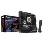 Gigabyte B850M A ELT WF6E | Processor family AMD | Processor socket AM5 | DDR5 | Supported hard disk drive interfaces SATA