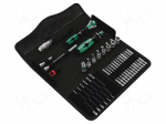 Screwdriver: universal-set | hex key,Phillips,slot,Torx&reg; | case