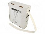 Heat shrink sleeve | glueless | 2: 1 | 12.7mm | L: 5m | white