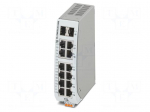 Switch Ethernet | unmanaged | Number of ports: 14 | 9&divide;32VDC | IP30