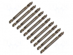 Drill bit | for metal | &Oslash;: 4.1mm | L: 55mm | Working part len: 14mm