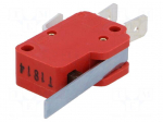 Microswitch SNAP ACTION | with lever | SPDT | 10A/400VAC | Pos: 2