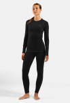 ODLO Merino 160 BL Top Crew Neck l/s women's T-shirt, size S, black