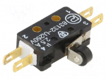 Microswitch SNAP ACTION | with lever (with roller) | 2.5A/250VAC