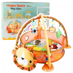 M&auml;nguala | PC | Konsoolid | Tarvikud // M&auml;nguasjad ja m&auml;ngud lastele // Mata Leżanka Kojec Dla Niemowlaka Basenik Zawieszki Kulki 20 szt 3w1 Lew