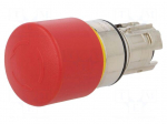 Switch: emergency stop | Stabl.pos: 2 | 22mm | red | IP67 | Pos: 2