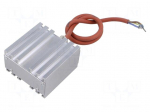 Heating element: heater | heating | S2 | 30W | 230VAC | IP54 | 78x75x45mm