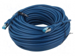 Patch cord | S/FTP | Cat 5e | RJ45 plug,both sides | stranded | OFC