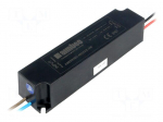 Power supply: switched-mode | LED | 15.8W | 30&divide;48VDC | 0.35A | IP67