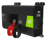 Power converter Green Cell PRO 12V to 230V 500W/1000W Pure sine wave