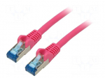 Patch cord | S/FTP | Cat: 6a | RJ45 plug,both sides | stranded | Cu | 10m