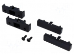 Radio mounting frame | Audi | 1 DIN | black