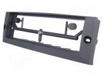 Radio mounting frame | Mitsubishi | 1 DIN | black