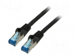 Patch cord | S/FTP | Cat 6a | RJ45 plug,both sides | stranded | Cu | 2m