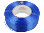 Filament: PLA SILK | 1.75mm | blue | 195&divide;225&deg;C | 1kg | refill