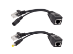 Arvuti komponendid ja tarvikud // PC/USB/LAN kaablid // Adaptor PoE- zasilanie przez LAN dla AP, ROUTER czarny