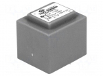 Transformer: encapsulated | 3VA | 230VAC | 15V | 0.2A | Mounting: PCB