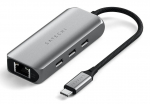Satechi 4-In-1 USB-C Hub - mobile devices hub
