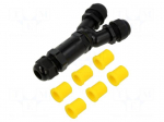 Connector: AC supply | screw terminal | IP68 | Body: black