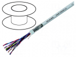 Wire | LiYCY-P | PAAR-TRONIC-CY | 1x2x1.5mm2 | PVC | grey | 350V | CPR: Eca