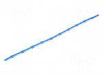 COB LED tape | blue | LED/m: 320 | 8mm | IP20 | 180&deg; | 8W/m | Thk: 2.2mm