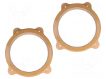 Spacer ring | MDF | 165mm | BMW | impregnated,varnished