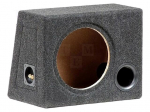 Car loudspeaker enclosure | MDF | black melange | textil | 25l | 250mm