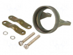 Cable holder | size 25 | MIL-DTL-38999 Series III | straight