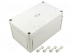 Enclosure: multipurpose | X: 110mm | Y: 180mm | Z: 90mm | TK PC | grey
