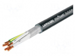 Wire | &Ouml;LFLEX&reg; ROBOT F1 | 4G1mm2 | unshielded | 300V,500V | Cu | black