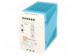 Power supply: switched-mode | 96W | 48VDC | 48&divide;56VDC | 2A | 85&divide;264VAC