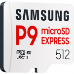 SAMSUNG P9 Express 512 GB microSDXC, Memory Card White, PCIe Gen3.0x1, NVMe 1.3, SD 7.1, UHS-I