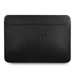 Original GUESS soma portatīvajam datoram Saffiano Script GUCS13PUSASBK 13 inches melna