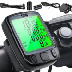 Goodbuy 18666 vadu ūdensizturīgs velosipēda ātruma mērītājs velosipēdiem IPX4 | LCD