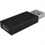 Icy Box USB 3.2 Gen 2 adapter IB-CB015, USB-A male > USB-C female (black)