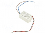 Power supply: switching | LED | 15W | 27&divide;42VDC | 350mA | 220&divide;240VAC