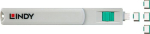 Lindy USB-C port lock green