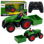 M&auml;nguala | PC | Konsoolid | Tarvikud // Raadio teel juhitavad m&auml;nguasjad ja tarvikud // Traktor Rolniczy Zdalnie Sterowany RC Z Przyczepą Skrzyniową Rolnik 1:24