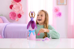 Barbie Petal Pop Scented Fashion Doll with Purple Dress, Reveal Accessories like Bunny & More