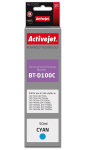 Activejet AB-D100C Ink cartridge for Brother printers, replacement for Brother BT-D100C; Supreme; 50 ml; cyan