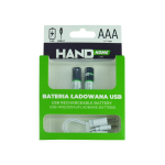 Patareisid, akusid ja laadijaid // AA, AAA ja muud suurused patareid, laadijad &ndash; saadaval tellimiseks // Bateria ładowana usb-c, 750mwh, 2xaaa
