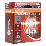 Autolambid, Mootorratta ja traktori valgustid // Autolambid, Mootorratta ja traktori valgustid // Żar&oacute;wki halogenowe osram h7 12v 55w px26d night breaker laser +150% /2szt./