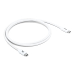 Club3D USB-C kaabel 80Gbps sertifitseeritud PD240W/8K240Hz 1,2m white retail
